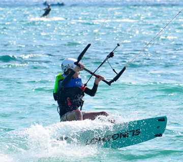Kiteboarding playa del carmen